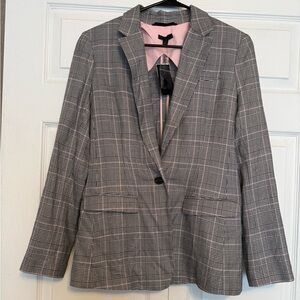 ATM Anthony Thomas Melillo Grey
Plaid Blazer